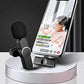 Wireless Mini Microphone Audio Video Recording