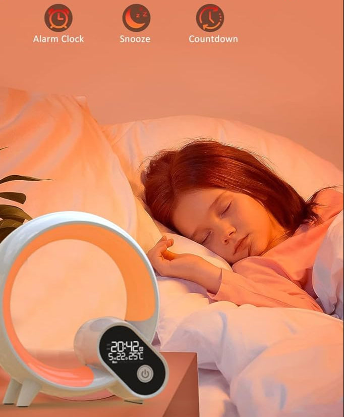 Stylish Wake Up Light with Natural Sounds