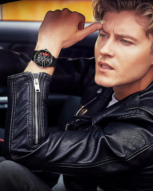 Waterproof Fashion Steel Men's Quartz Wristwatch