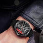 Waterproof Fashion Steel Men's Quartz Wristwatch