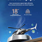Solar Fragrance Car Air Freshener Helicopter